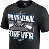 AJ スタイルズモデル 海外取寄 WWE AUTHENTIC Tシャツ PHENOMENAL FOREVER T-SHIRT BLACK