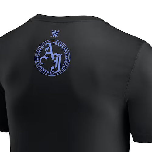 AJ スタイルズモデル 海外取寄 WWE AUTHENTIC Tシャツ THANK YOU T-SHIRT BLACK