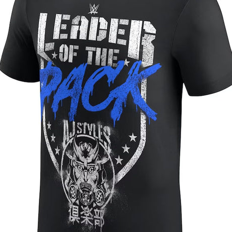 海外取寄 AJスタイルズモデル WWE AUTHENTIC Tシャツ LEADERS OF THE PACK PAINTED T-SHIRT AJ STYLES