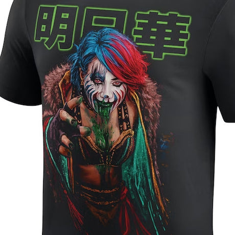 即日発送 ASUKAモデル WWE AUTHENTIC Tシャツ BEWARE THE EMPRESS T-SHIRT BLACK