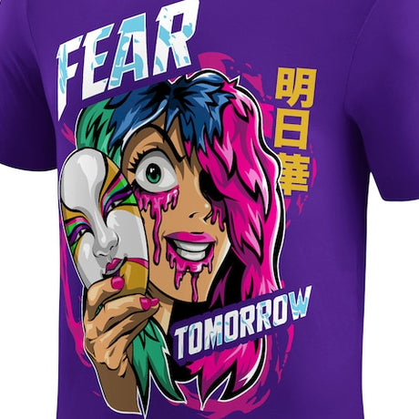 海外取寄 ASUKAモデル WWE AUTHENTIC Tシャツ FEAR TOMORROW T-SHIRT