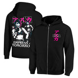 ASUKAモデル 海外取寄 WWE フーディー JUNCTION GRAPHIC FLEECE FULL-ZIP HOODIE BLACK