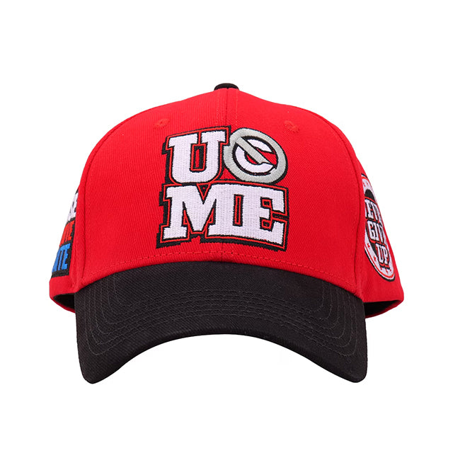 ジョン シナモデル 海外取寄 WWE AUTHENTIC FAREWELL TOUR 2025 DAYTON ADJUSTABLE CAP RED