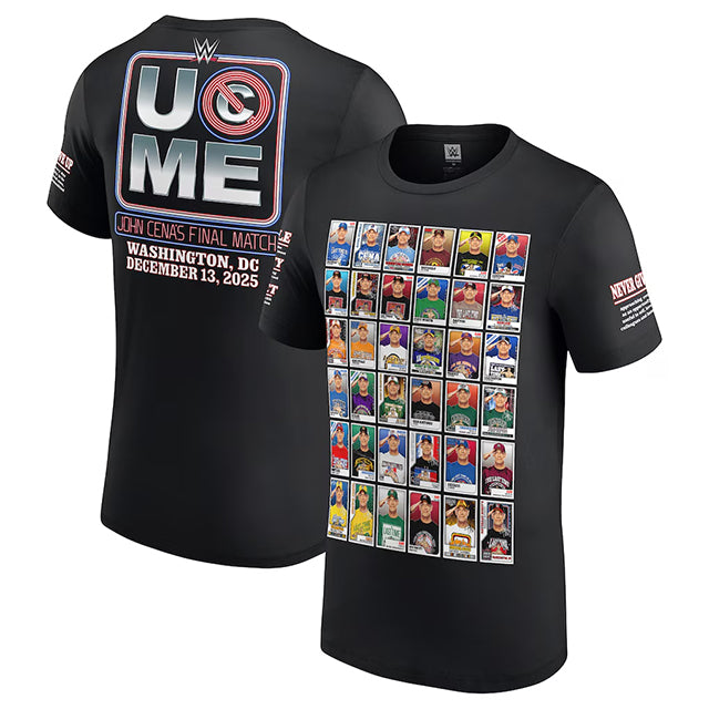 ジョン シナモデル 海外取寄 WWE AUTHENTIC Tシャツ TRADING CARDS T