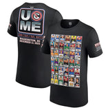 ジョン シナモデル 海外取寄 WWE AUTHENTIC Tシャツ TRADING CARDS T-SHIRT BLACK