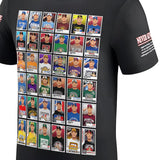 ジョン シナモデル 海外取寄 WWE AUTHENTIC Tシャツ TRADING CARDS T-SHIRT BLACK