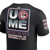 ジョン シナモデル 海外取寄 WWE AUTHENTIC Tシャツ TRADING CARDS T-SHIRT BLACK