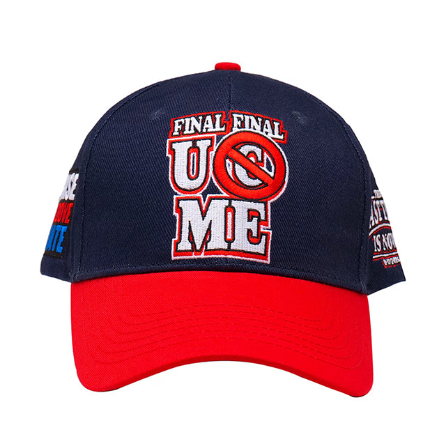 ジョン シナモデル 海外取寄 スナップバック キャップ WWE AUTHENTIC FAREWELL TOUR 2025 WASHINGTON D.C. SNAPBACK CAP NAVY RED