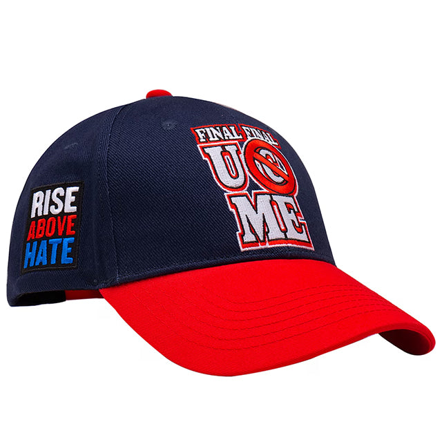 ジョン シナモデル 海外取寄 スナップバック キャップ WWE AUTHENTIC FAREWELL TOUR 2025 WASHINGTON D.C. SNAPBACK CAP NAVY RED