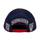 ジョン シナモデル 海外取寄 スナップバック キャップ WWE AUTHENTIC FAREWELL TOUR 2025 WASHINGTON D.C. SNAPBACK CAP NAVY RED