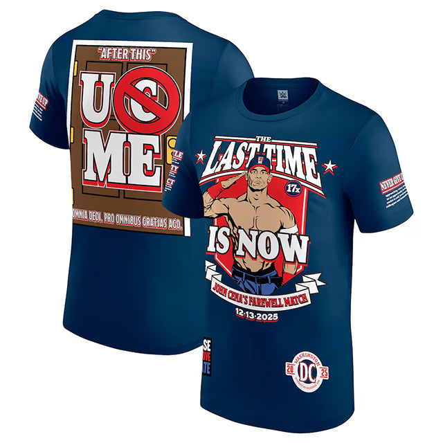 ジョン シナモデル 海外取寄 WWE AUTHENTIC Tシャツ FAREWELL TOUR