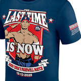 子供用 ジョン シナモデル 海外取寄 WWE AUTHENTIC Tシャツ YOUTH FAREWELL TOUR 2025 WASHINGTON D.C. T-SHIRT NAVY