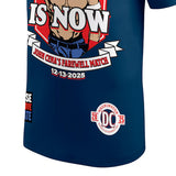 子供用 ジョン シナモデル 海外取寄 WWE AUTHENTIC Tシャツ YOUTH FAREWELL TOUR 2025 WASHINGTON D.C. T-SHIRT NAVY