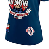 女性用 ジョン シナモデル 海外取寄 WWE AUTHENTIC Tシャツ WOMEN'S FAREWELL TOUR 2025 WASHINGTON D.C. T-SHIRT NAVY