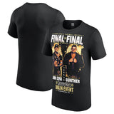 ジョン シナラストマッチモデル 海外取寄 WWE AUTHENTIC Tシャツ SATURDAY NIGHT’S MAIN EVENT FINAL MATCH JOHN CENA vs GUNTHER T-SHIRT BLACK