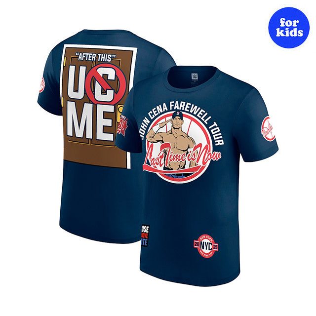 子供用 ジョン シナモデル 海外取寄 WWE AUTHENTIC Tシャツ YOUTH FAREWELL TOUR 2025 T-SHIRT