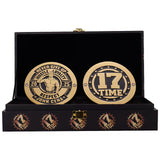ジョン シナモデル 海外取寄 レプリカ サイドプレート WWE AUTHENTIC 17x CHAMPIONSHIP REPLICA SIDE PLATE BOX SET