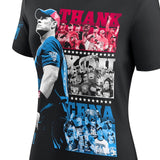 女性用 ジョン シナ引退記念モデル 海外取寄 WWE AUTHENTIC Tシャツ WOMEN'S THANK YOU CENA TRI-BLEND T-SHIRT BLACK