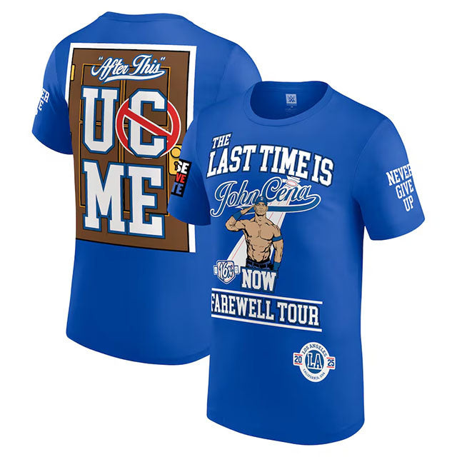 ジョン シナモデル 海外取寄 WWE AUTHENTIC Tシャツ FAREWELL TOUR 2025 LOS ANGELES T-SHIRT