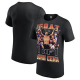 ジョン シナ引退記念モデル 海外取寄 WWE AUTHENTIC Tシャツ THE GOAT IS 1 OF 1 T-SHIRT BLACK