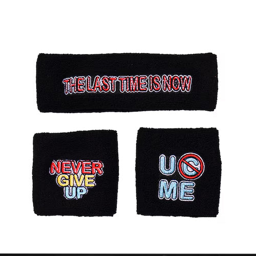 ジョン シナモデル 海外取寄 WWE AUTHENTIC FAREWELL TOUR 2025 LAS VEGAS SWEATBAND&TOWEL BLACK
