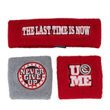 ジョン シナモデル 海外取寄 WWE AUTHENTIC FAREWELL TOUR 2025 DAYTON SWEATBAND&TOWEL BLACK GREY RED