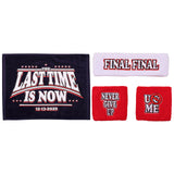ジョン シナモデル 海外取寄 WWE AUTHENTIC FAREWELL TOUR 2025 WASHINGTON D.C. SWEATBAND TOWEL NAVY RED