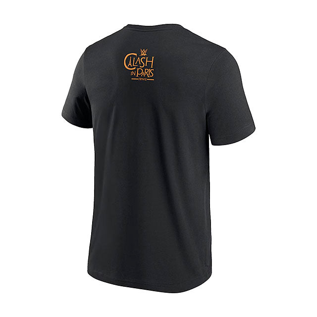 クラッシュインパリ 海外取寄 WWE AUTHENTIC Tシャツ CLASH IN PARIS 2025 FINE ARTS STATUE T-SHIRT BLACK