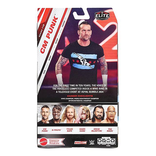 CM Punk フィギュア　WWE 　CMパンク Amazon.com: WWE Champions 2025 Wave 4 CM Punk Main Event Action