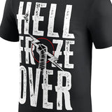 海外取寄 CMパンクモデル WWE AUTHENTIC Tシャツ HELL FROZE OVER T-SHIRT