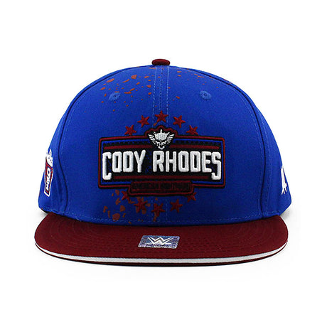 コーディ ローデスモデル キャップ WWE AUTHENTIC CAPTAIN SNAPBACK CAP BLUE