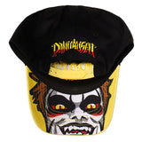 ダンハウゼンモデル 海外取寄 WWE AUTHENTIC キャップ CURSED ADJUSTABLE CAP BLACK YELLOW