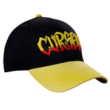 ダンハウゼンモデル 海外取寄 WWE AUTHENTIC キャップ CURSED ADJUSTABLE CAP BLACK YELLOW