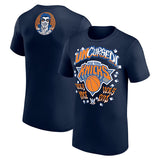 ダンハウゼンモデル 海外取寄 WWE AUTHENTIC Tシャツ NEW YORK KNICKS UNCURSED T-SHIRT NAVY