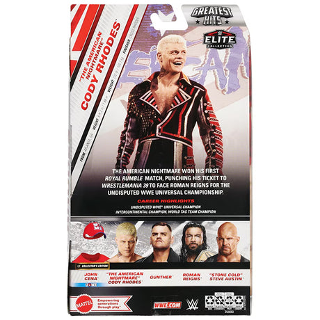 コーディ ローデスモデル 海外取寄 WWE フィギュア