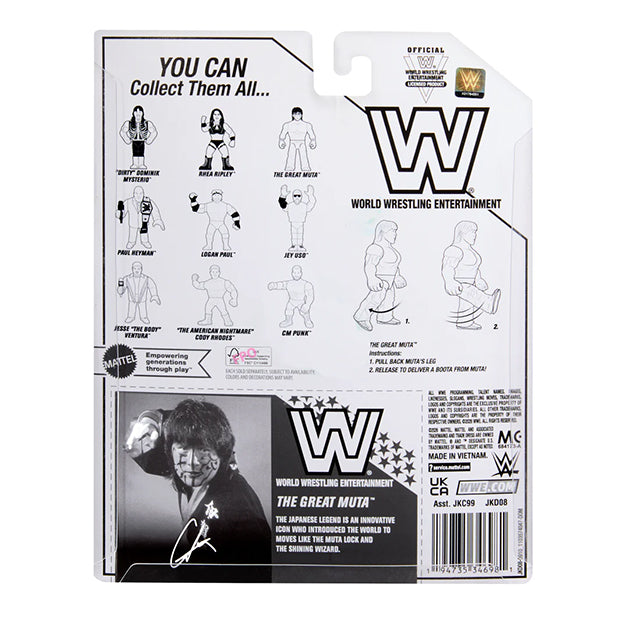グレート ムタモデル 海外取寄 WWE フィギュア WWE 2026 RETROS TOY WRESTLING ACTION FIGURE