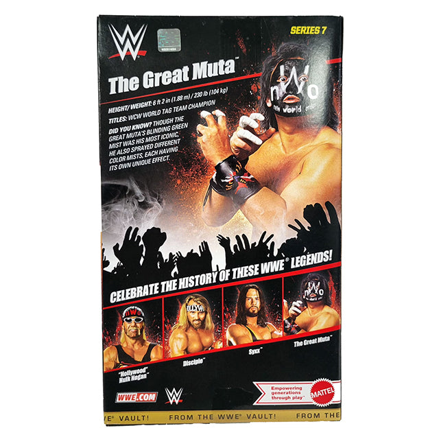 グレート ムタモデル 海外取寄 WWE フィギュア FROM THE VAULT SERIES 7 TOY WRESTLING ACTION FIGURE
