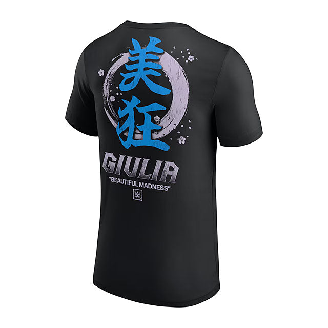 ジュリアモデル 海外取寄 WWE AUTHENTIC Tシャツ ARRIVEDERCI T-SHIRT BLACK