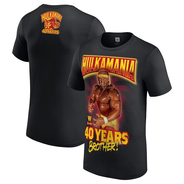 ハルク ホーガンモデル 海外取寄 WWE AUTHENTIC Tシャツ 40YEARS BROTHER T-SHIRT / 国内外からニューエラをはじめナイキ、クーパーズタウンボールキャップ等を中心に取り扱うベースボールキャップの専門店  / Amazingstore(アメイジングストア)