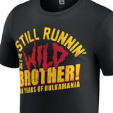 ハルク ホーガンモデル 海外取寄 WWE AUTHENTIC Tシャツ 40YEARS STILL RUNNIN' WILD T-SHIRT