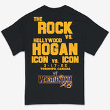 ザ ロック vs ハルク ホーガンモデル 海外取寄 RIPPLE JUNCTION Tシャツ WRESTLE MANIA X8 MOMENT GRAPHIC T-SHIRT
