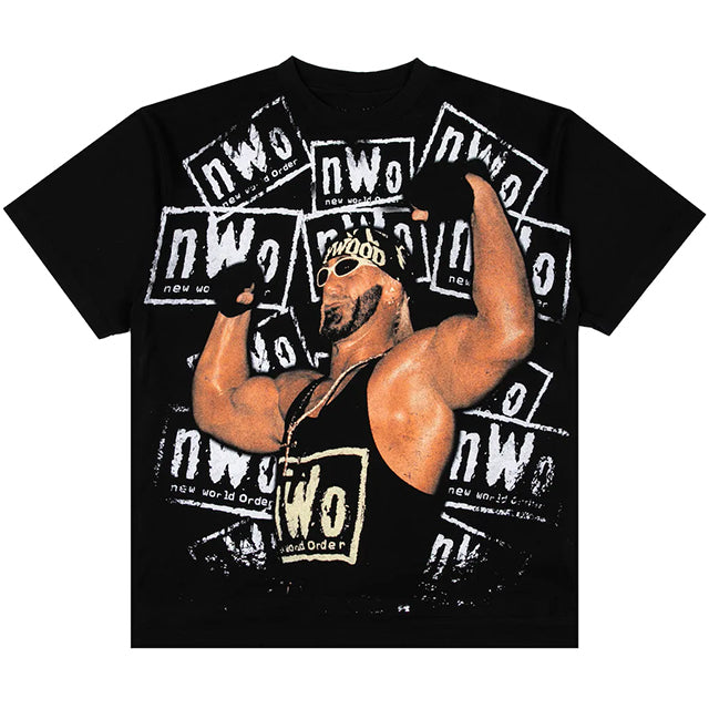 ザ ロック vs ハルク ホーガンモデル 海外取寄 WWE AUTHENTIC Tシャツ