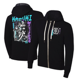 カブキウォリアーズモデル 海外取寄 WWE AUTHENTIC フーディー SUPERSTAR FULL-ZIP HOODIE BLACK