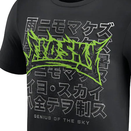 即日発送 イヨ スカイモデル WWE AUTHENTIC Tシャツ WINS ALL THINGS T-SHIRT BLACK