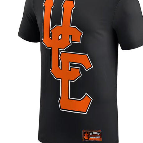 ジミー ウーソモデル 海外取寄 WWE AUTHENTIC Tシャツ BIG JIM T-SHIRT BLACK