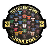 ジョン シナモデル 海外取寄 WWE ピンバッジ THE LAST TIME IS NOW FRAMED PIN BADGE SET