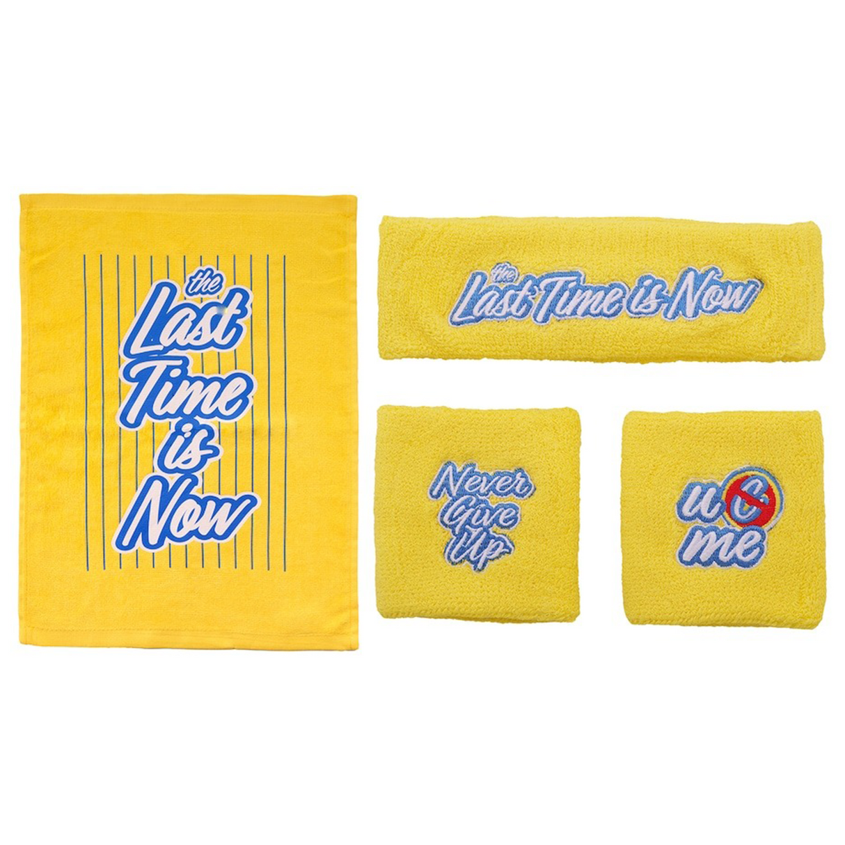 ジョン シナモデル 海外取寄 WWE AUTHENTIC FAREWELL TOUR 2025 INDIANAPOLIS SWEATBAND&TOWEL YELLOW