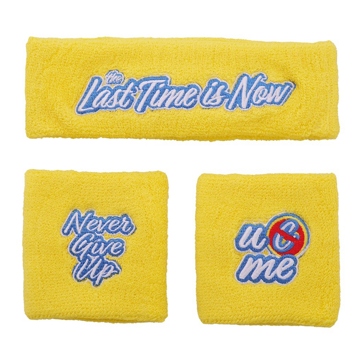 ジョン シナモデル 海外取寄 WWE AUTHENTIC FAREWELL TOUR 2025 INDIANAPOLIS SWEATBAND&TOWEL YELLOW