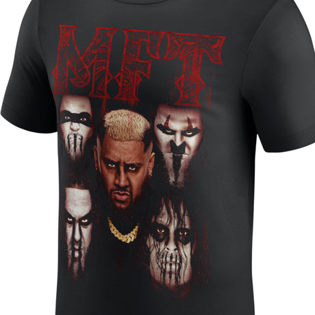 MFTモデル 海外取寄 WWE AUTHENTIC Tシャツ MFT PAINT T-SHIRT BLACK