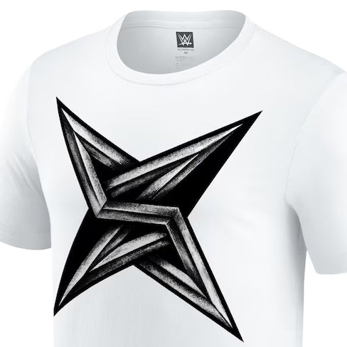 海外取寄 中邑真輔モデル WWE AUTHENTIC Tシャツ SHURIKEN T-SHIRT WHITE – Amazingstore